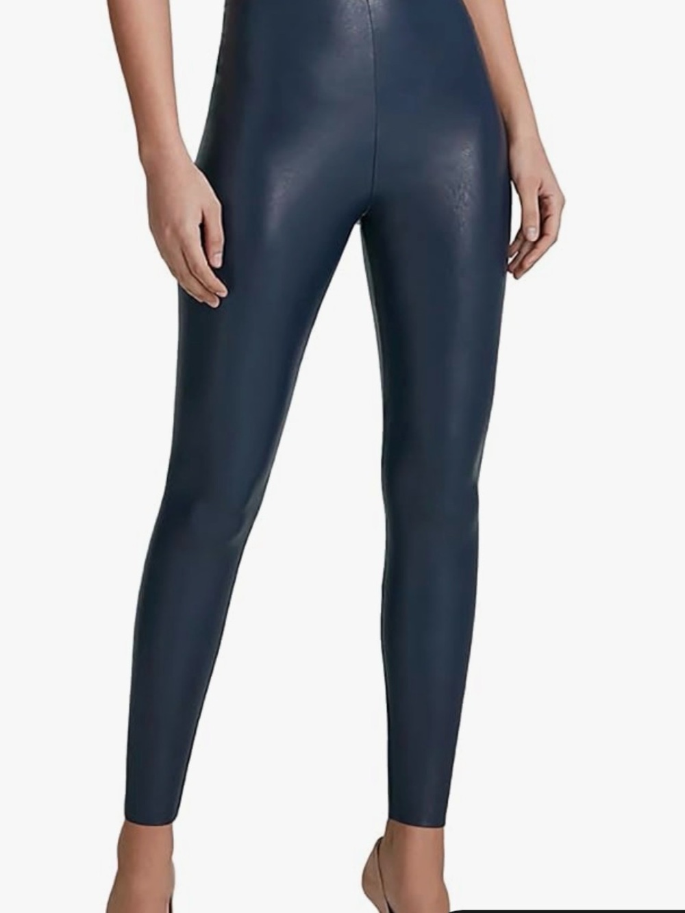 Commando Black Faux Leather Legging Medium